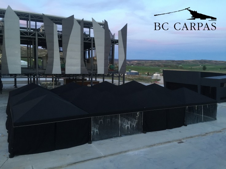 El arquitecto Joaquín Torres de A-cero elige a BC Carpas para inaugurar su nuevo proyecto.