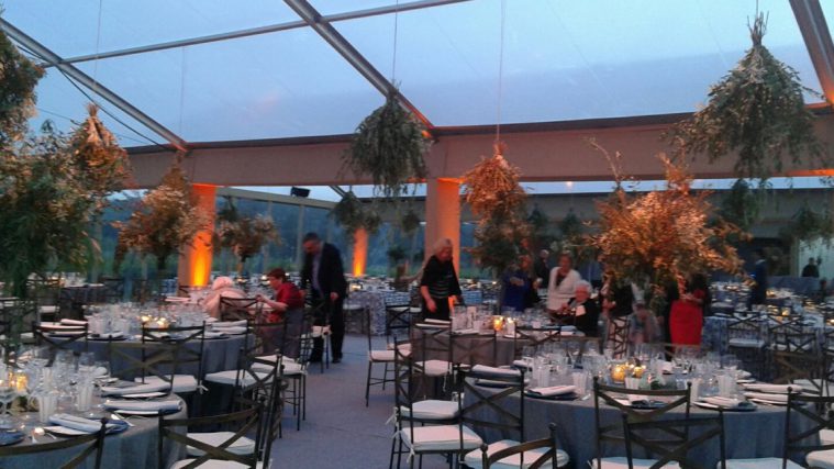 Carpa para boda provenzal