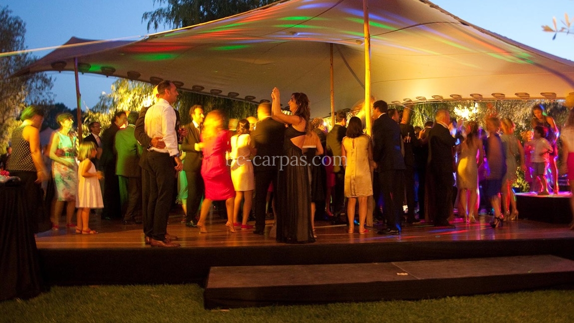 Dance floor hire for weddings and celebrations