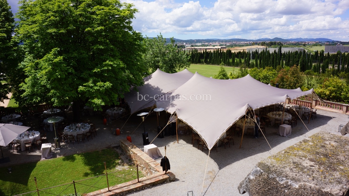 Tension canopy marquee hire